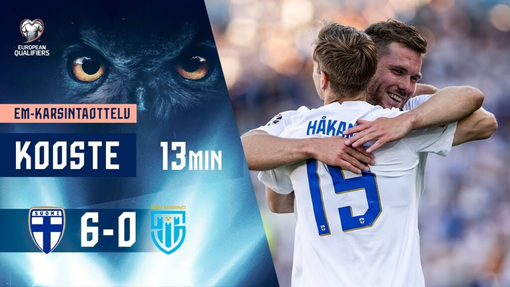 Full Highlights (13 min.) | Suomi–San Marino 6–0 | UEFA EURO 2024 -karsinnat | 19.6.2023