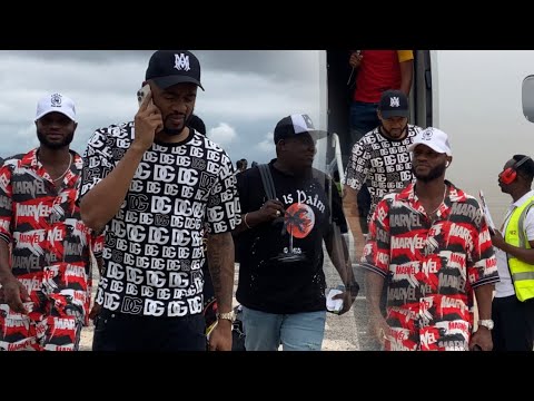 Watch How Fans Mobbed Jordan Ayew and Mubarak Wakasu at Sunyani Airport ahead of All stars Game 🔥🔥