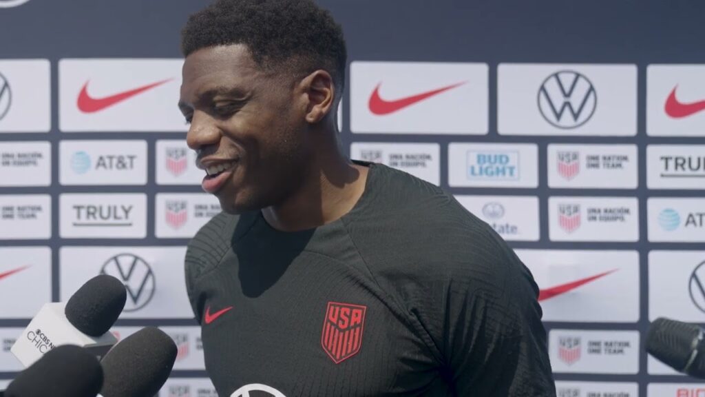 USMNT goalkeeper SEAN JOHNSON prior to Gold Cup debut
