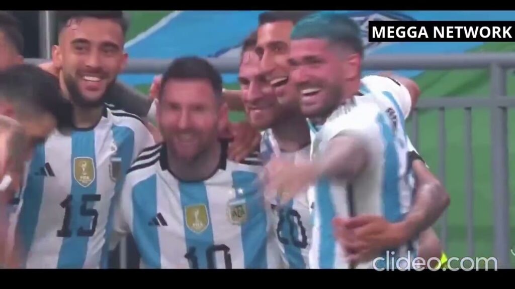 Messi Crazy Goal In 80 seconds VS Australia