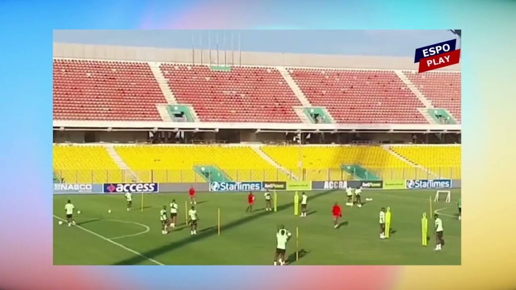 Ghana Black Stars Training Ahead Of Madagascar Match, Gideon Mensah Out Of Squad