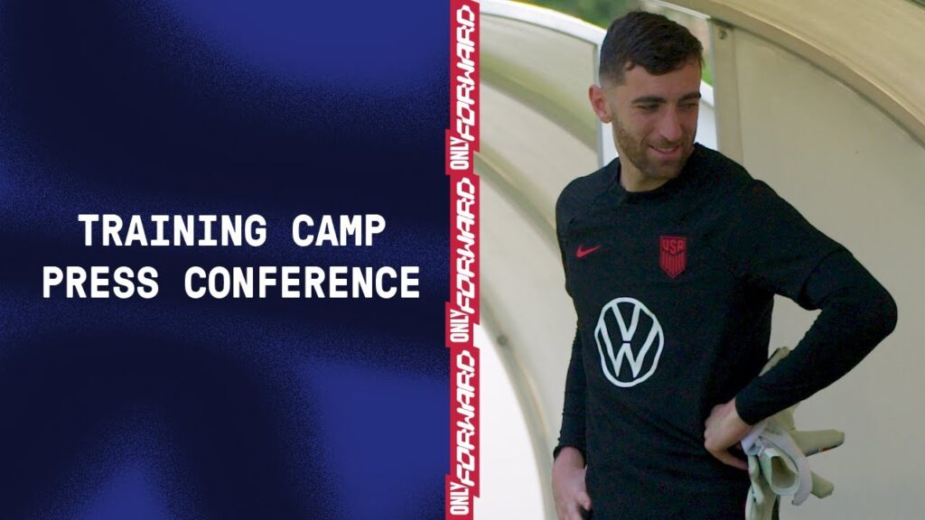 GOLD CUP TRAINING CAMP PRESS CONFERENCE: Matt Turner & Cade Cowell  June 22, 2023