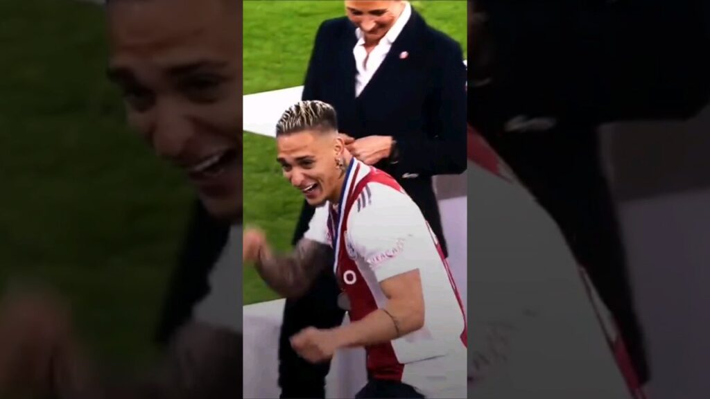 Antony x Mazraoui 🤩 #football #shorts