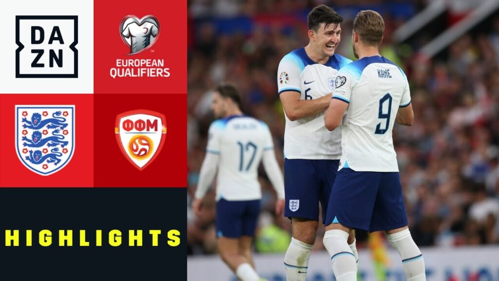 Bleiben die Three Lions makellos? England - Nordmazedonien | European Qualifiers | DAZN