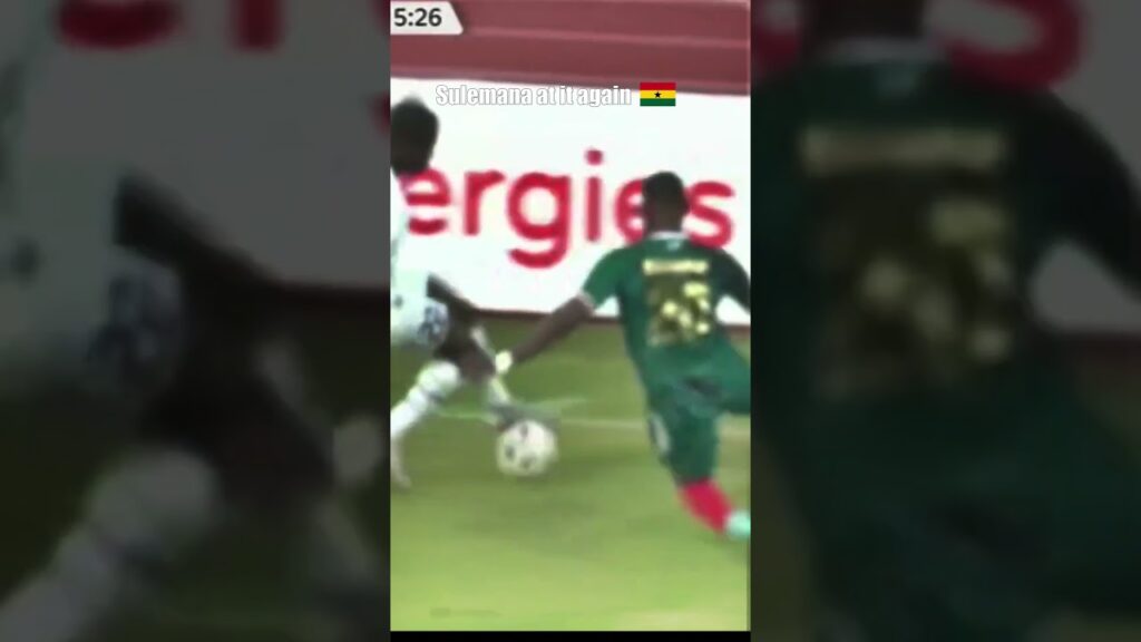 Kamaldeen Sulemana at it again vs Madagascar| Madagascar 0-0 Ghana