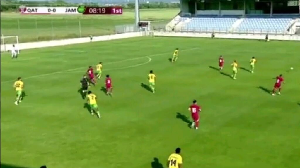 Jamaica vs Qatar, (1-2) Homam Ahmed Goal, All Goals and Extended Highlights.
