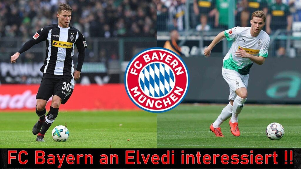 FC Bayern an Nico Elvedi dran !! #FCB