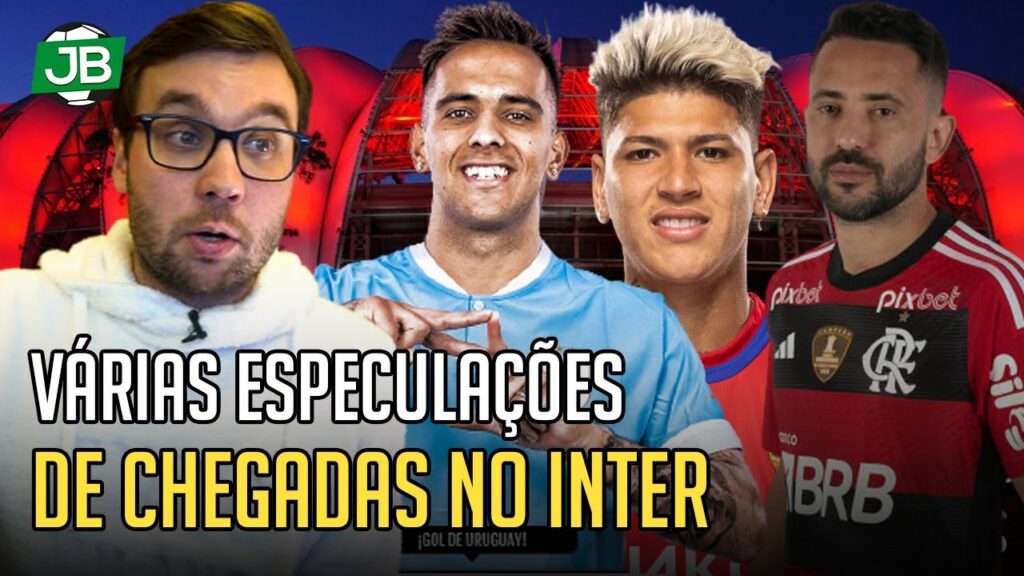 ZALAZAR, EVERTON RIBEIRO E CARRASCAL, AS MUITAS ESPECULAÇÕES NO MERCADO DO INTER