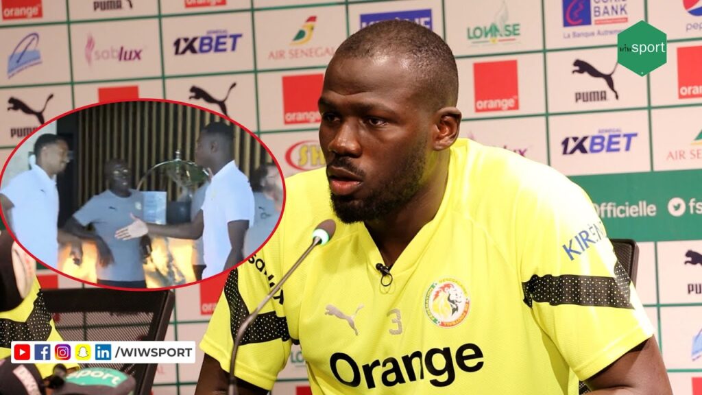 Kalidou Koulibaly : « Des problèmes entre Abdou Diallo et Moussa Niakhaté ? C'est une vidéo …»