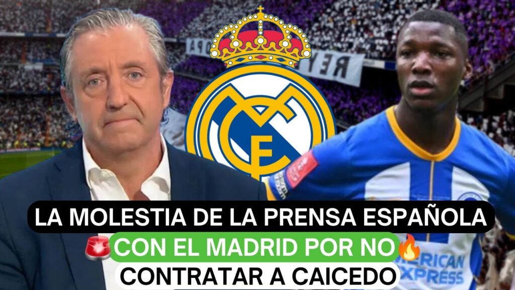 ❗️La molestia de la prensa española con el Madrid por no contratar a Moisés Caicedo 🔥