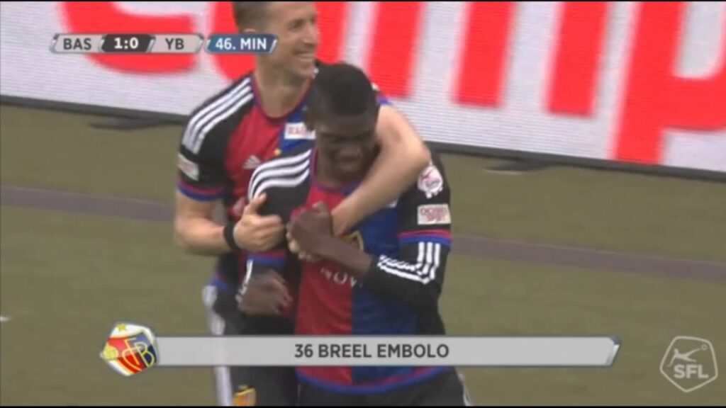 Goal: Breel Embolo (1:0) vs. YB - 03.04.2016