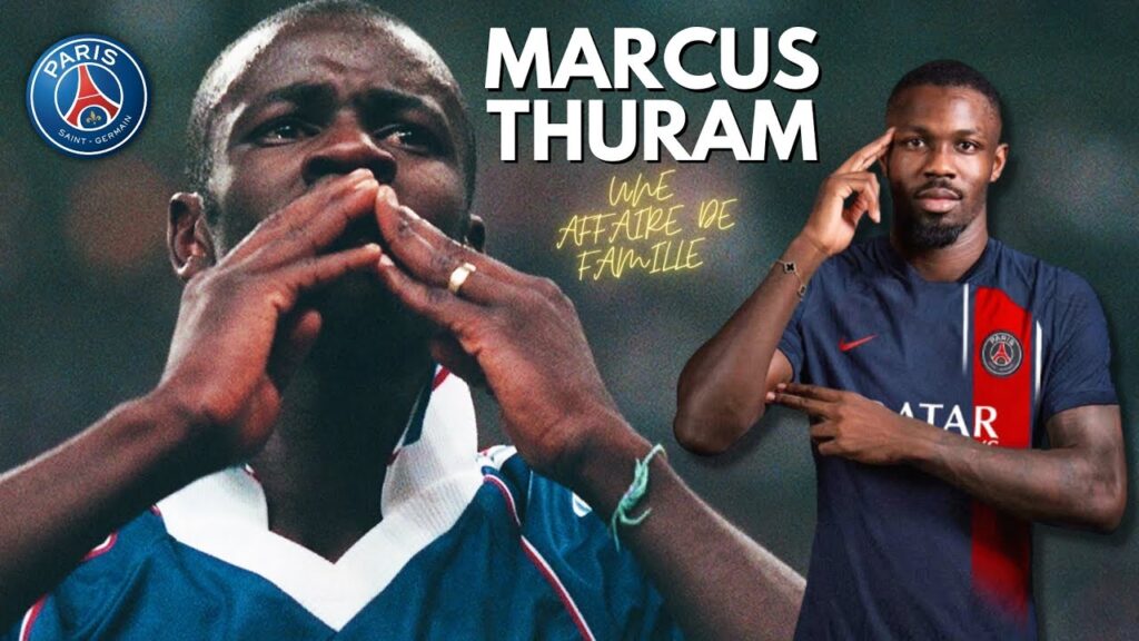 🇨🇵 Le PSG cible Marcus Thuram 🔴🔵 #psg #paris #marcusthuram #mbappe #neymar #messi #mercato #football