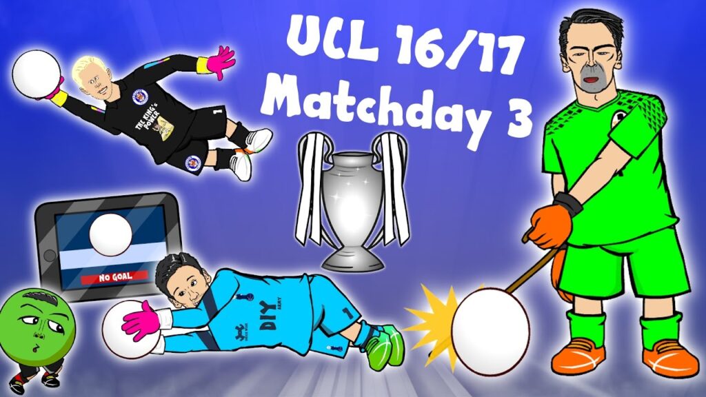 BUFFON SAVES! SCHMEICHEL SAVE! LLORIS SAVE! (Champions League Matchday 3 Parody goals/highlights) BUFFON SAVES! SCHMEICHEL SAVE! LLORIS SAVE! (Champions League Matchday 3 Parody goals/highlights)