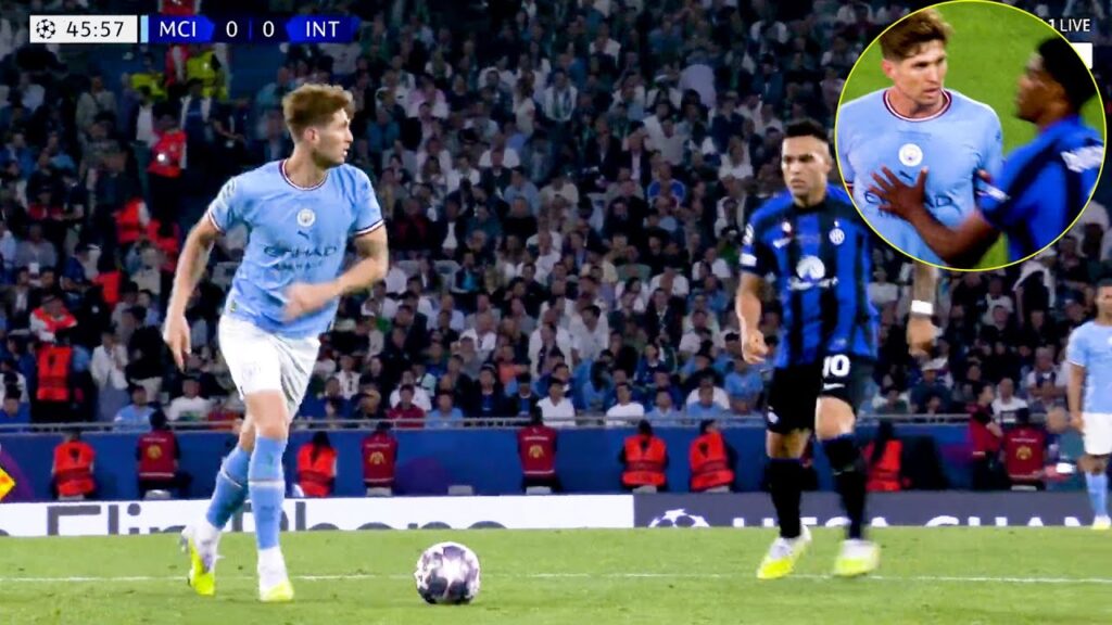 John Stones Looked Very Angry Then He Showed Great Skills In Midfield