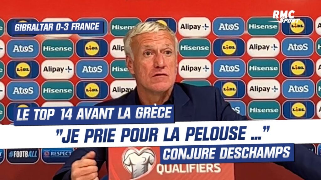 Gibraltar 0-3 France : Deschamps “prie pour la pelouse” de St-Denis utilisée par le Top 14 Gibraltar 0-3 France : Deschamps "prie pour la pelouse" de St-Denis utilisée par le Top 14