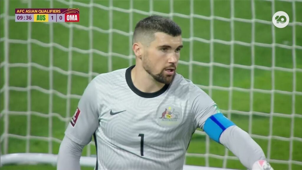 Maty Ryan's sharp saves for the Socceroos v Oman