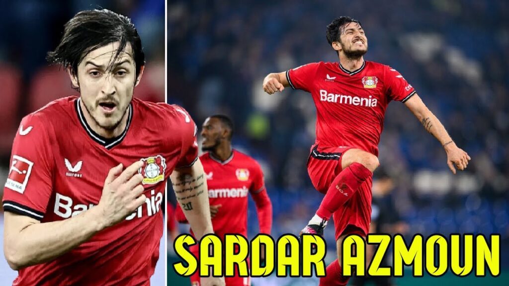 Sardar Azmoun - Bayer 04 Leverkusen - Amazing Goals and Skills  2022/   2023🔥😍
