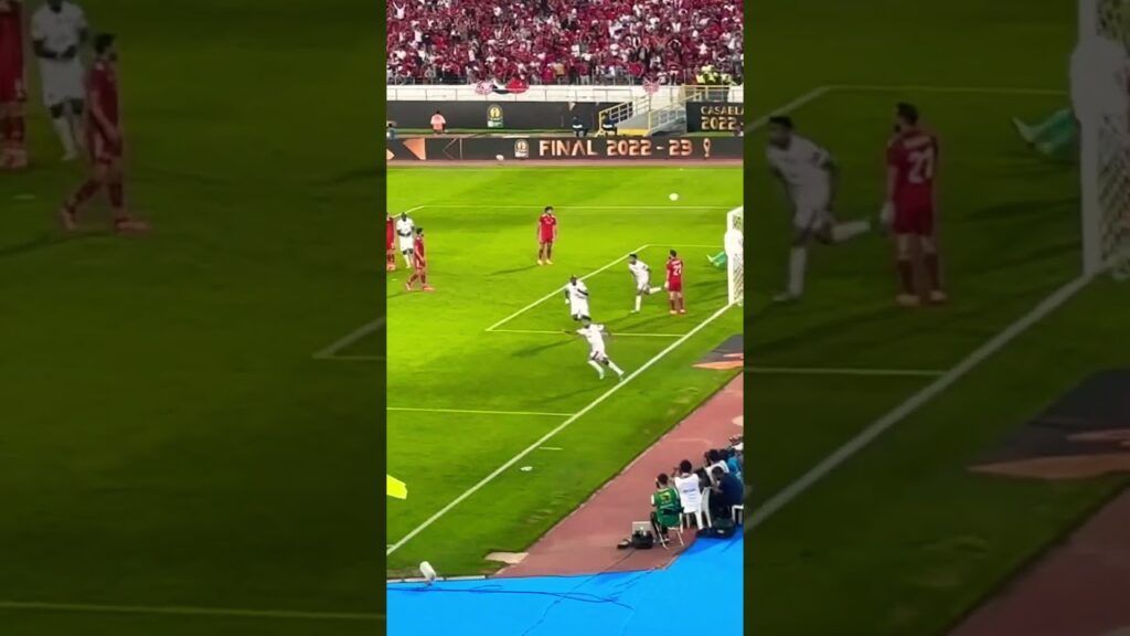 هدف عطية الله ضد الاهلي في نهائي العصبة الثاني على التوالي But wydad vs Ahly final 2023