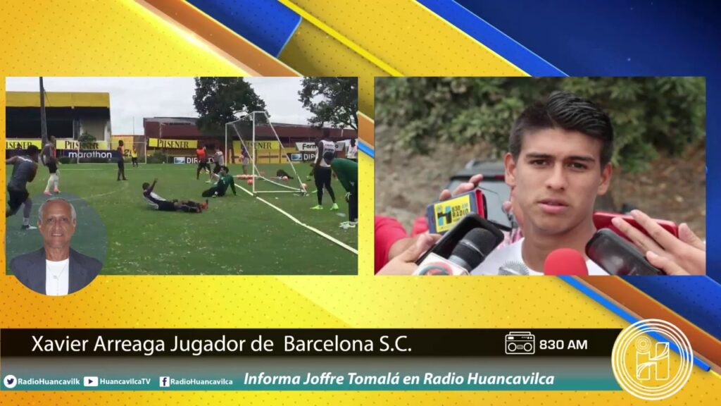 Xavier Arreaga jugador de Barcelona habla sobre el encuentro ante Deportivo Cuenca