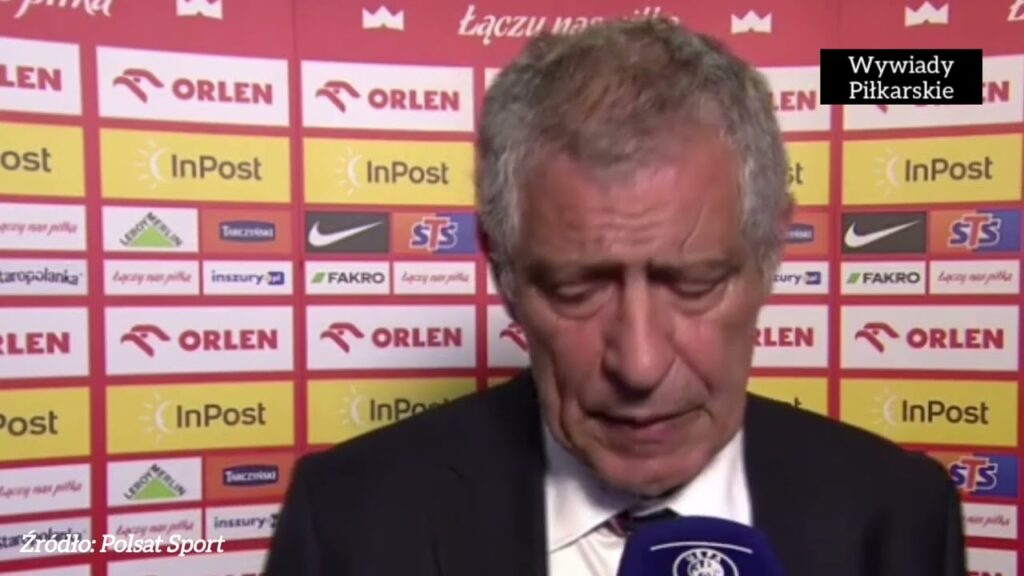 Fernando Santos wywiad po meczu Polska - Niemcy
