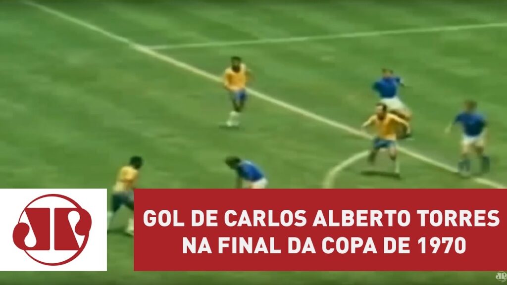 Gol de Carlos Alberto Torres na final da Copa de 1970 - narração de Joseval Peixoto