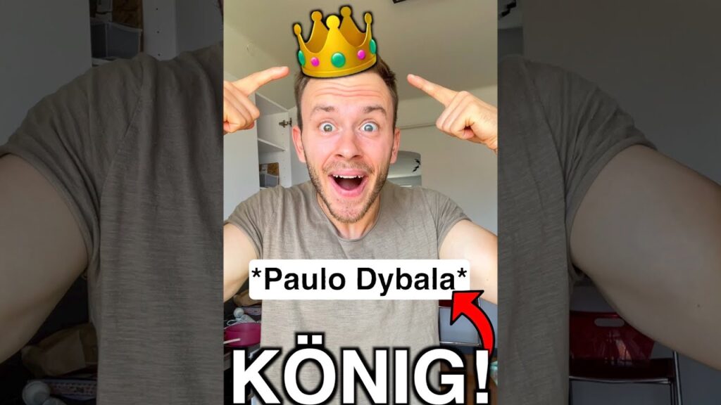 Paulo Dybala wird neuer König von AS Rom! 🤴🏽🤑 | #shorts