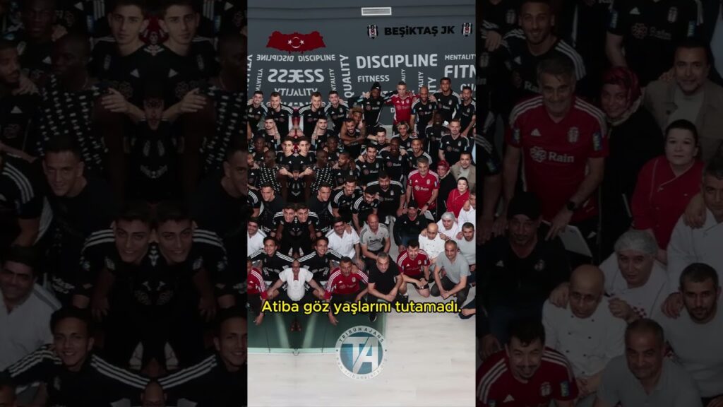 Beşiktaş, Atiba Hutchinson'a veda etkinliği düzenledi. #shorts #süperlig