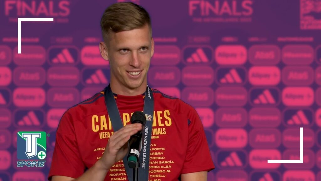 Les paraules de Dani Olmo després de guanyar la UEFA Nations League amb la Selecció Espanyola