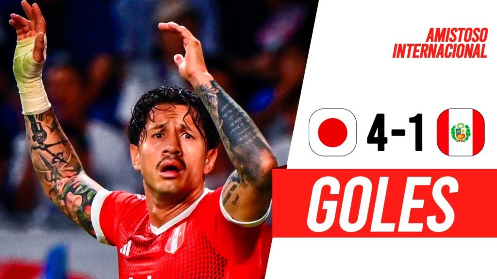 Japón 4 - 1 Perú | Goles Amistoso Internacional 2023