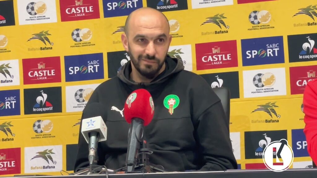 Regragui On Bafana Challenge | AFCON Hopes