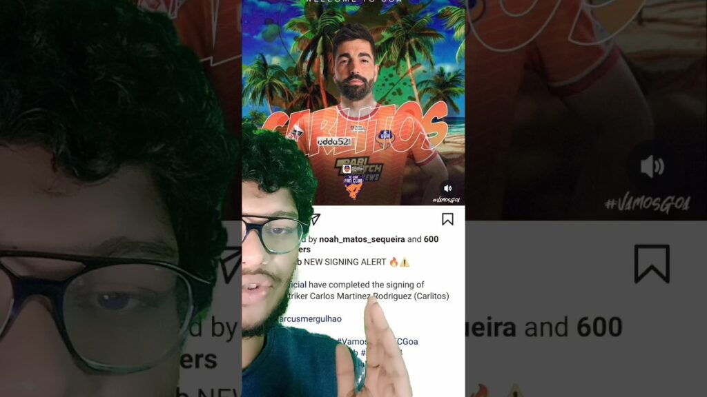 Carlos Martinez Rodriguez to FC Goa? #shorts #fcg #transfernews #isl #football