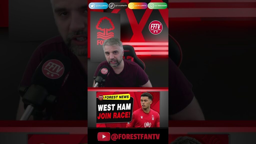 West Ham United Enter Race for Brennan Johnson! #nffc #westham #premierleague #football #shorts