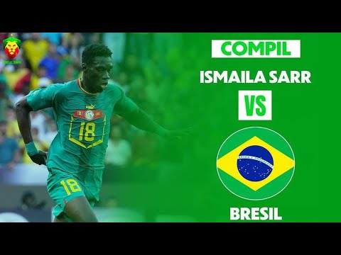 Ismaila Sarr vs Brésil