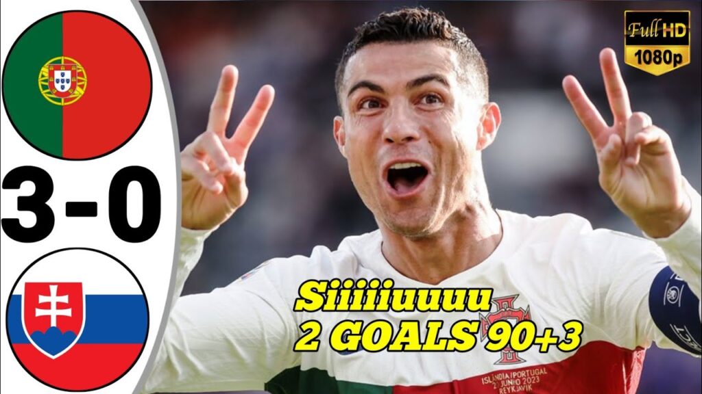 PORTUGAL VS SLOVAKIA 3-0 - Highlights & All Goals • Kualifikasi EURO 2024 • Bola Tadi Malam
