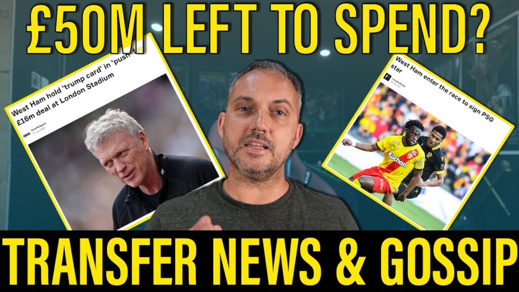 West Ham Transfer News & Gossip | £50M left? | Amadou Onana deal back on? | Grimaldo | Kalimuendo