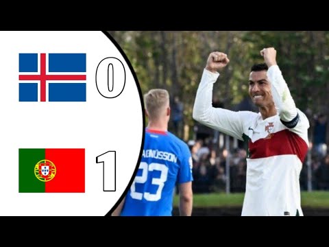 HIGHLIGHTS PORTUGAL VS ISLANDIA || kualifikasi euro 2024