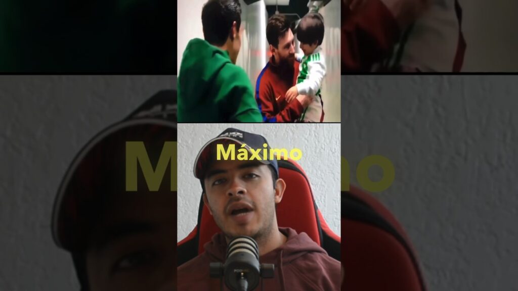 El hijo de Andrés Guardado jamás olvidará el día en que conoció a Lionel Messi 🥹👊🏻🙌🏻 #futbol