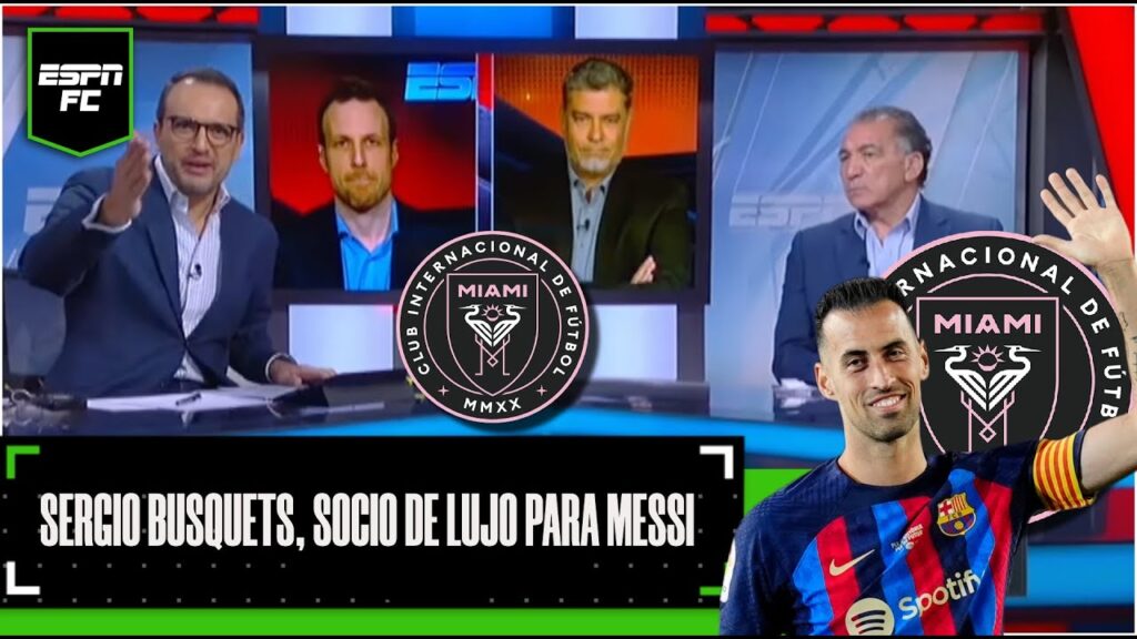 ¡OFICIAL! SERGIO BUSQUETS volverá a jugar con MESSI. Ya es nuevo jugador del INTER MIAMI | ESPN FC