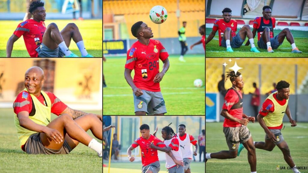 24 BLACK STARS PLAYERS TRAIN ON DAY 2 AHEAD OF MADAGASCAR CLASH- PARTEY IN MENSAH OUT