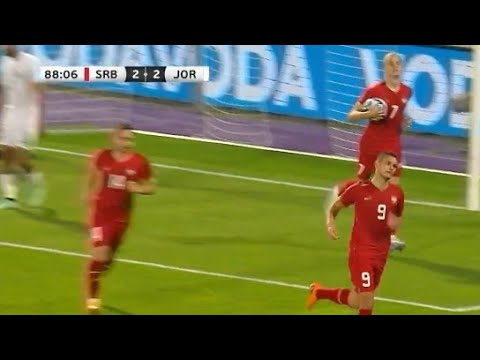 Serbia vs Jordan 3-2 Dejan Joveljic & Strahinja Erakovic score in win for Serbia Match recap