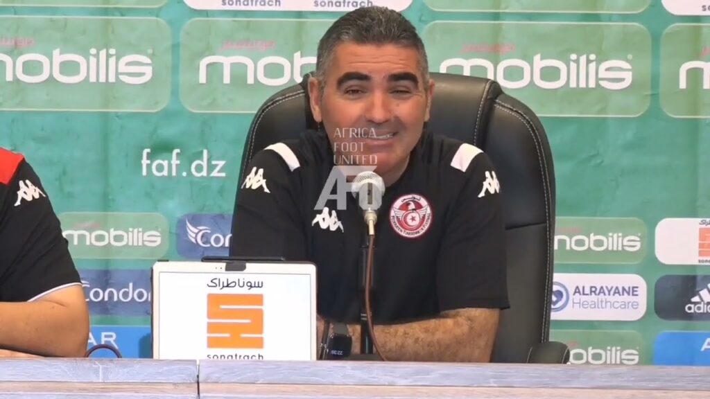 Amical / Algérie Tunisie : conférence de presse d'après match de Jalel Kadri