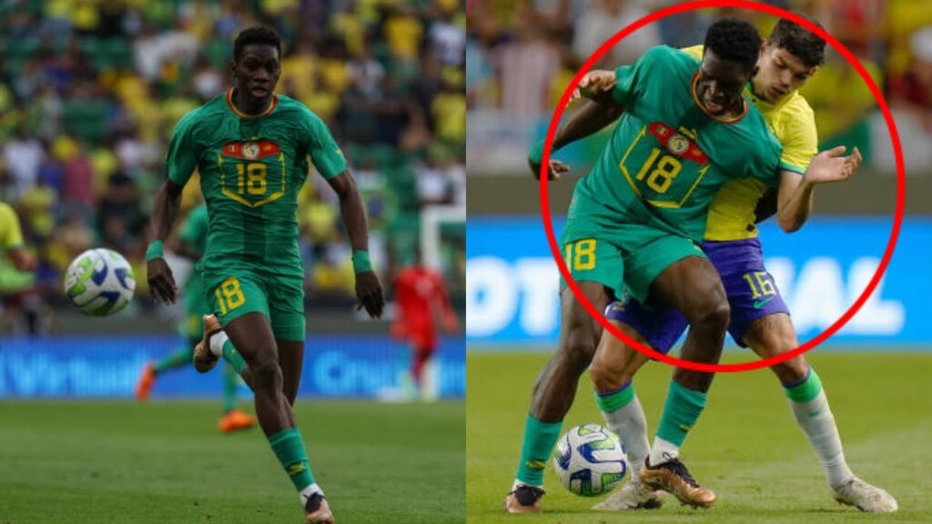Voici Ismaila Sarr qu’on n’aimerait chaque match Brésil, Vitesse, Dribble, Spectacle