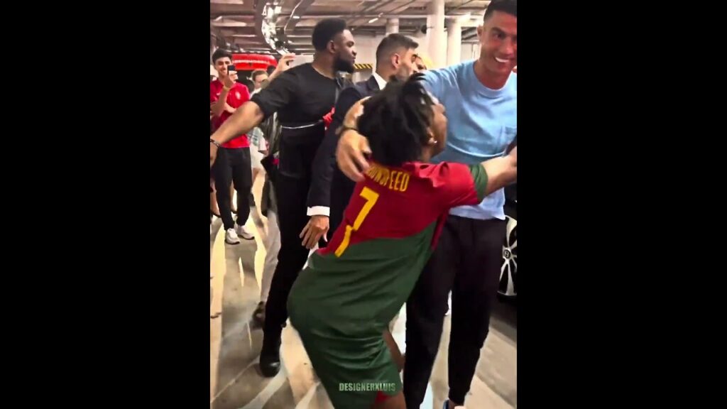 SPEED CUMPLÍO SU SUEÑO 🔥🇵🇹🐐 #viral #ishowspeed #cristianoronaldo