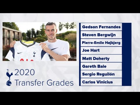 Tottenham 2020 Transfer Grades | Gareth Bale, Pierre Emile-Højbjerg, & Everyone Else Tottenham 2020 Transfer Grades | Gareth Bale, Pierre Emile-Højbjerg, & Everyone Else
