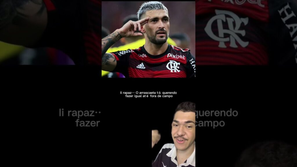 Arrascaeta dando em cima de mulher que namora