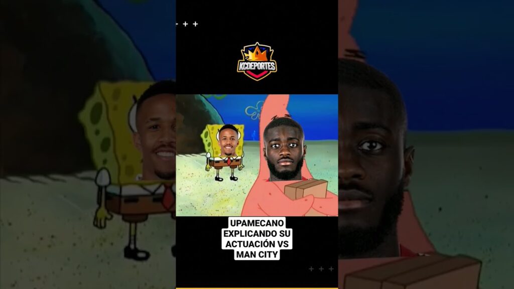 Upamecano disasterclass vs Manchester City 💀 #shorts #championsleague #bayern #upamecano