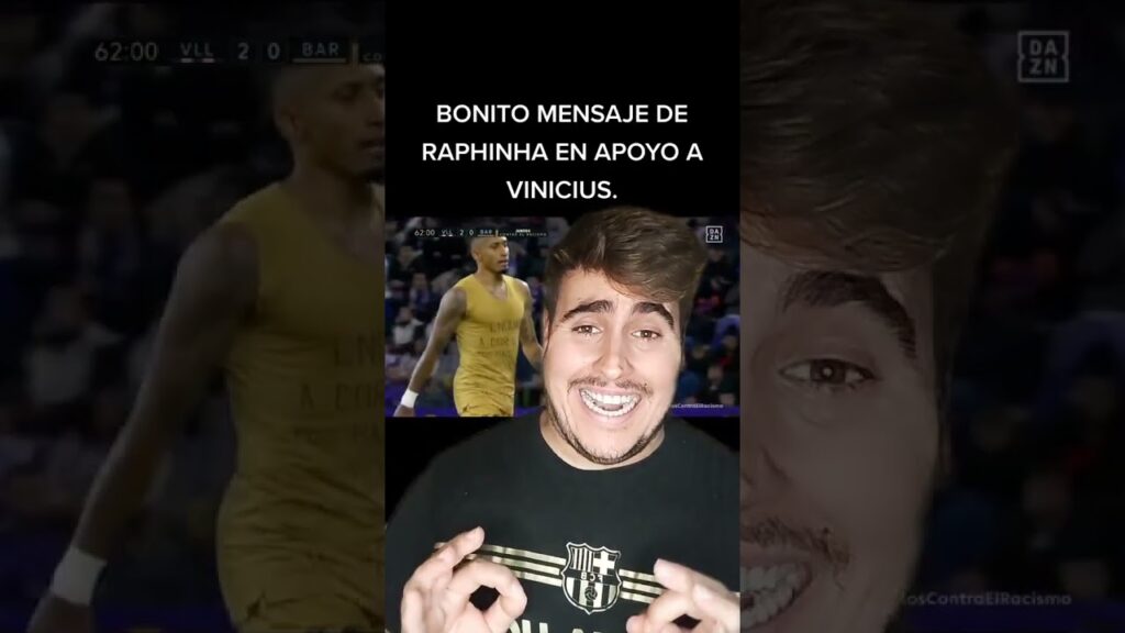 GRAN GESTO DE RAPHINHA CON VINICIUS