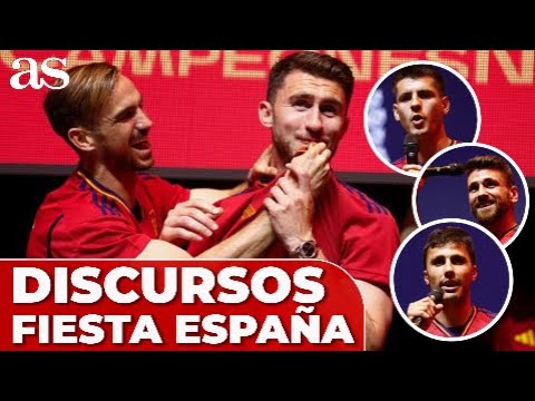 La FIESTA de la SELECCIÓN tras GANAR la NATIONS LEAGUE: RODRI, UNAI SIMÓN, MORATA... | ESPAÑA | AS