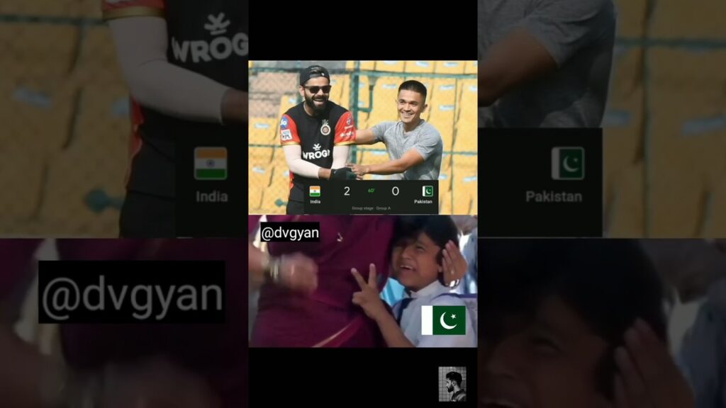 Pakistan team after loosing football match vs India | #viratkohli #sunilchhetri #teamindia #indvspak