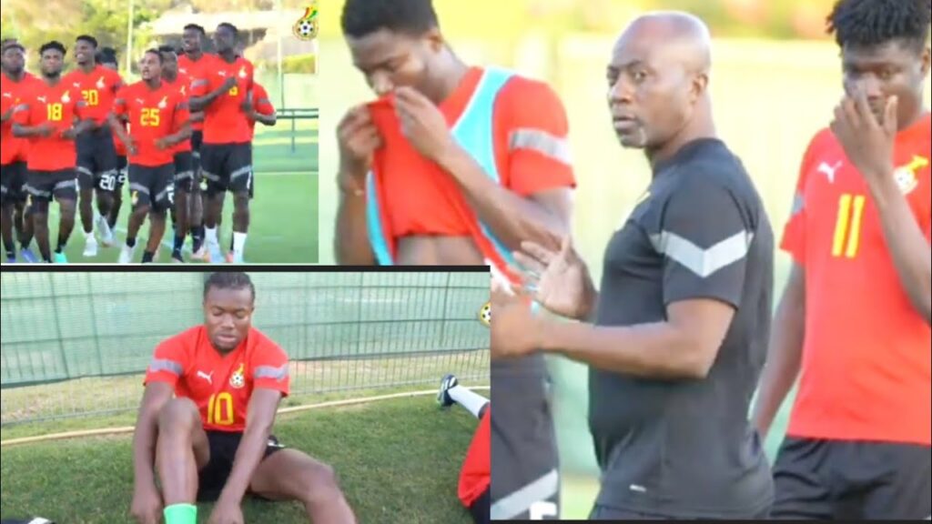 Barnieh, Issahaku, Danland Ibrahim shock coach Ibrahim Tanko at first training in Rabat